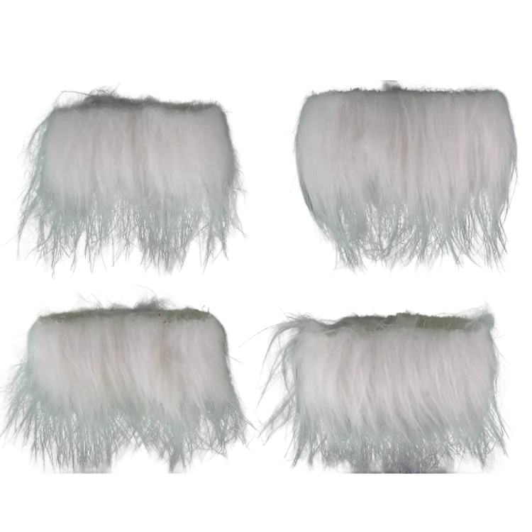 white feathers to attach to a pony toy